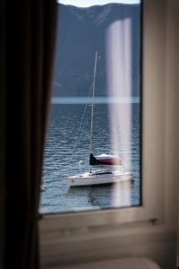 Belvedere237 "A" living room with lake view