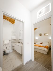 Belvedere237 "A" master bedroom and bathroom